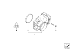 Корпус дроссельной заслонки