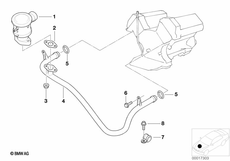Гайка шестигранная с шайбой