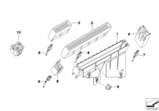 Корпус предохранителя/держатель реле