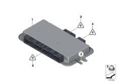 ЭБУ модуля в пространстве для ног 3