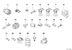 Различные корпусы вилочной части/насадки