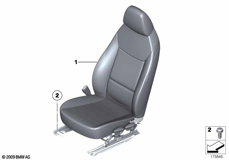 Сиденье Пд в сборе