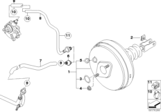 Вакуумный усилитель тормозов