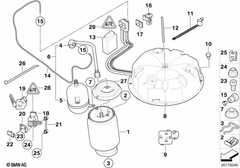 Шайба фиксирующая (B8)