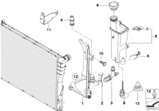 Расширительный бачок АКПП