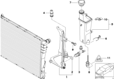 Расширительный бачок АКПП