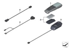 Телефон Bluetooth, дверь Зд