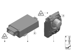 Блок упр.сист.отопл./кондиц.в зад.ч.сал.