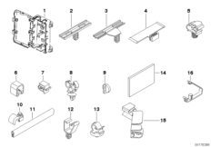 Различные держатели провода