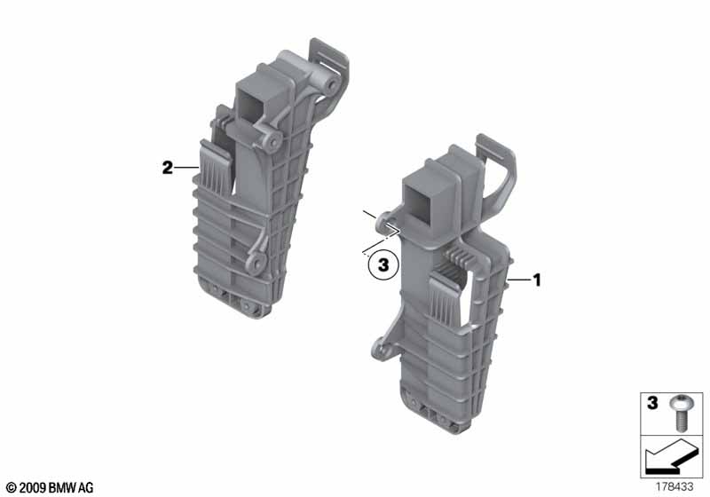 Держатель центр.модуля межсетев.преобр.