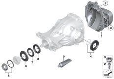 детали редуктора заднего моста