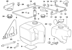 Детали стеклоомывателя