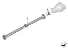 Эластичная муфта кард.вала/закл.гайка