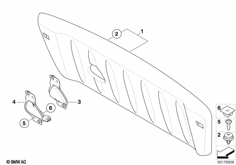облицовка багажной двери