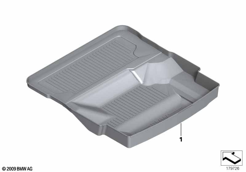 Фасонный коврик для багажника