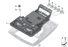 Коммутационный центр на потолке low