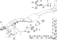 Датчики отработан. газов/навесные детали