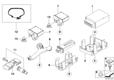 ЭБУ сист.контроля давления в шинах (RDC)