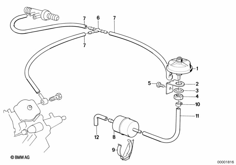 Органы управления дизельным двигателем