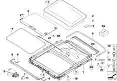 Подъемно-сдвижная крышка люка/Рама люка