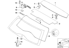 Багажная дверь/заднее стекло