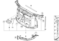 Щит передка