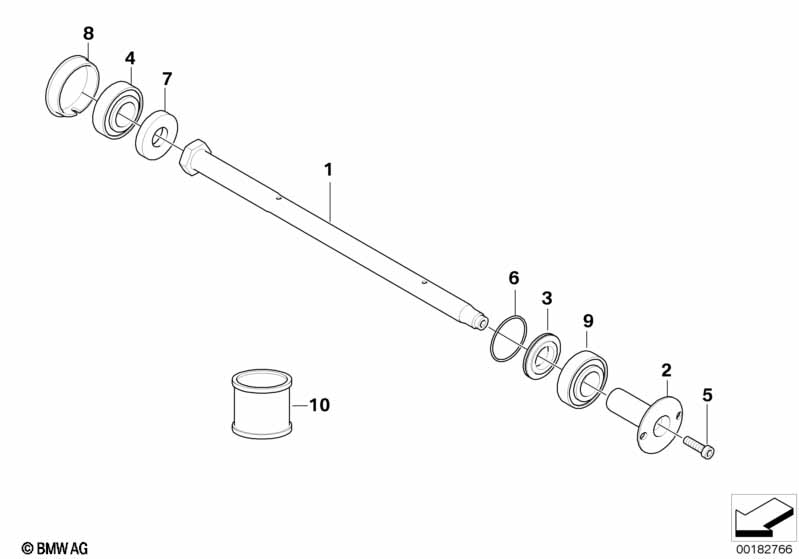 Качающ.рычаг зад.подвески, крепление
