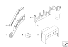 Различные детали для ремонта проводов