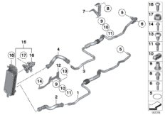 Теплообменник/трубопровод радиатора КПП