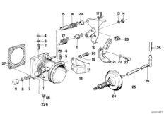 Корпус дроссельной заслонки