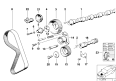 Зубч.ремень мех.газораспред./распредвал