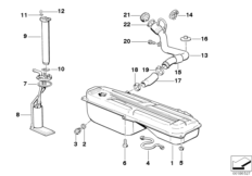Топливный бак/дополнительные элементы