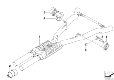 Средний глушитель