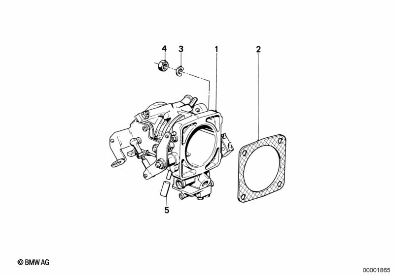 Корпус дроссельной заслонки