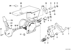 Привод педали акселератора