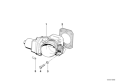 Корпус дроссельной заслонки Eml