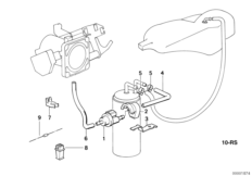 Клапан вент.топл.бака/клапан прим.возд.