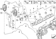 Вакуумное управление турбонагнетателя