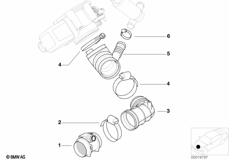 Расходомер воздуха