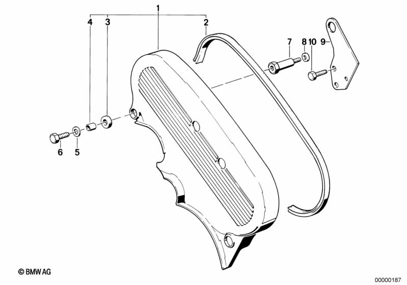 Корпус блока ГРМ Вх