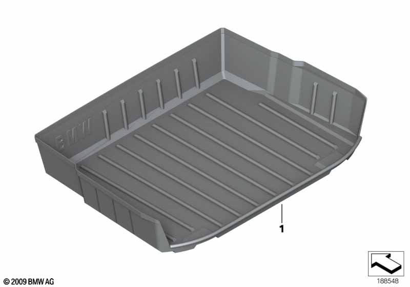 Поддон багажного отделения