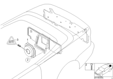 Сабвуфер системы HiFi Harman Kardon