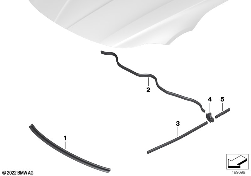 Уплотнители капота