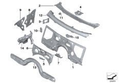 Детали щитка передка