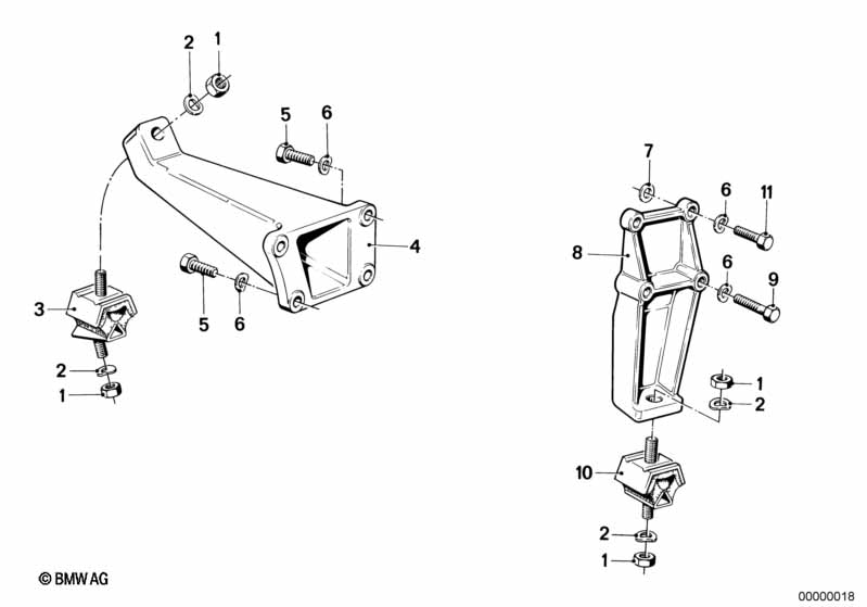 Подвеска двигателя/демпфер