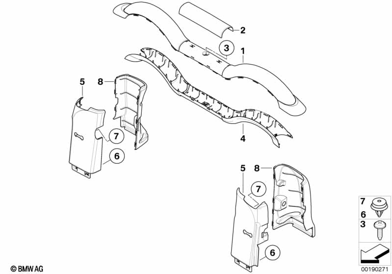 Облицовка дуги безопасности