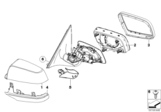 наружное зеркало заднего вида