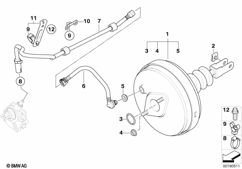 Вакуумный усилитель тормозов