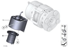 Вентилятор электродвигателя