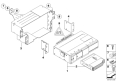 CD-чейнджер / кронштейн